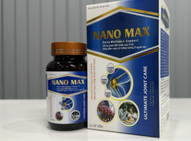 Canxi NANO MAX - Hỗ trợ phát triển chiều cao ở trẻ, bổ xung canxi cho người lớn. Hộp 30 viên